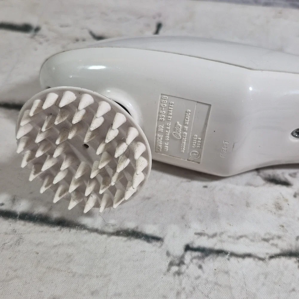 Vintage Oster Infrared Handheld Massager Heated Vibration 120V In White